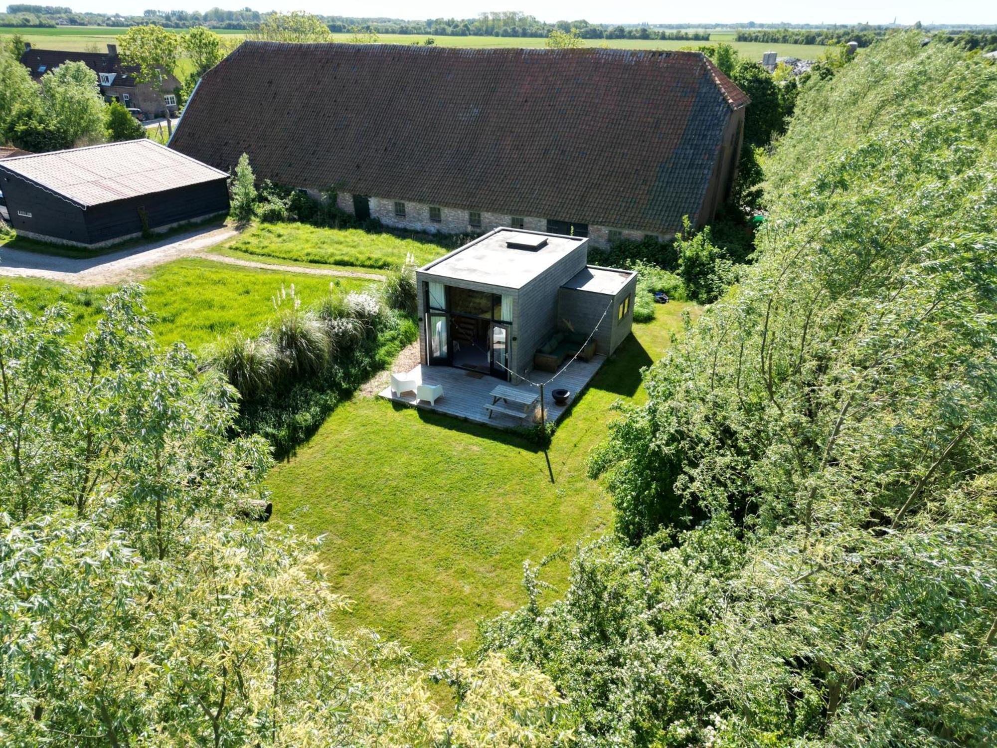 Tiny House Lantliv Oostkapelle, Bij De Boer Villa Exterior foto